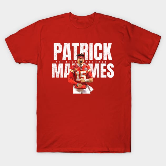 Patrick Mahomes T-Shirt by clownescape